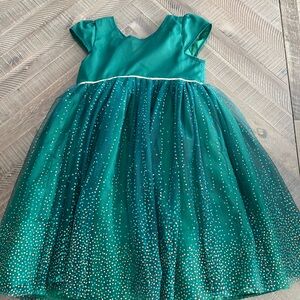 Mia & Mimi Green Dress 5T